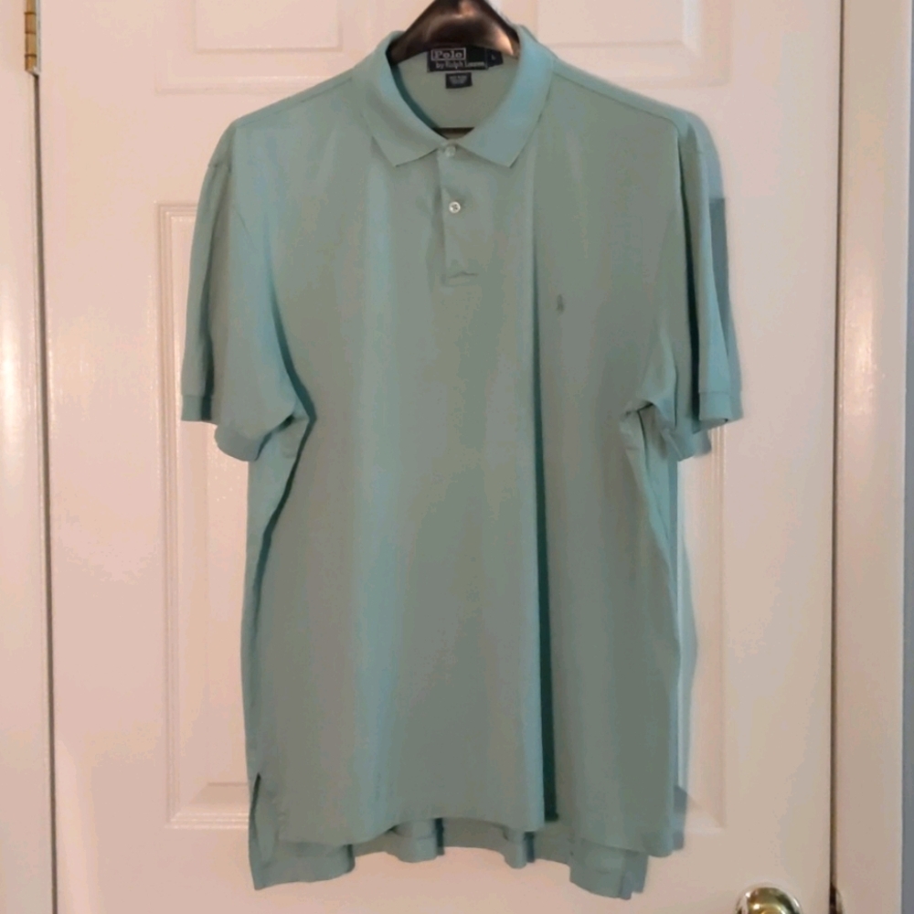 Polo by Ralph Lauren Mint Short Shirt . Size L - Picture 2 of 9